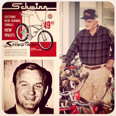 Photo: Fritz's long career at Schwinn was most notable for his invention of the iconic Sting-Ray . 