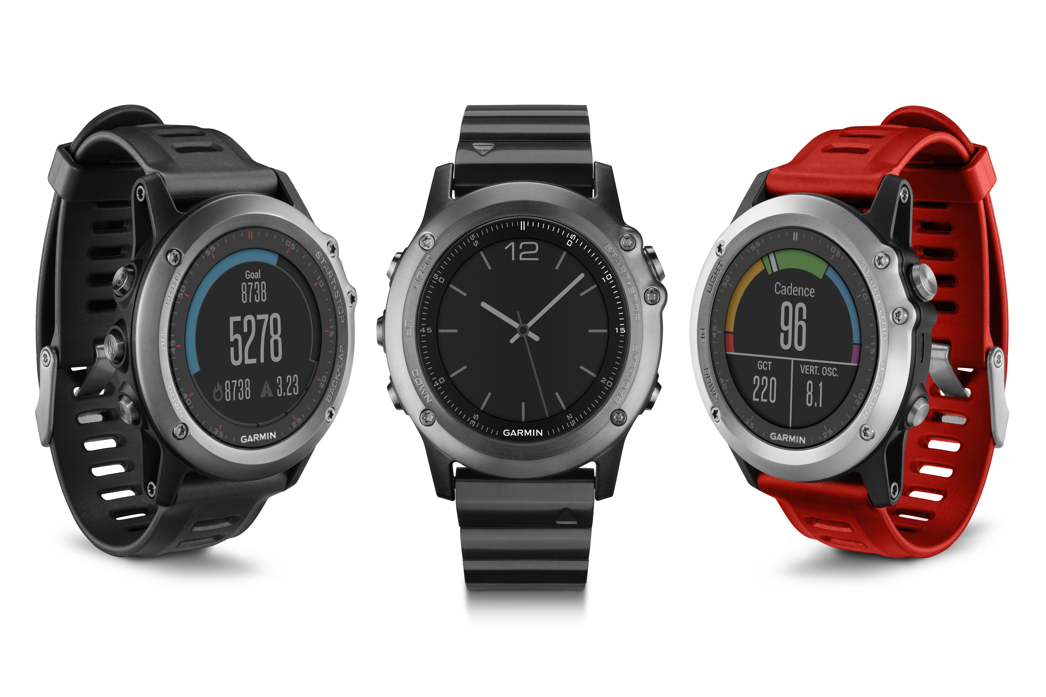 Photo: The Fenix 3 is a new GPS-enabled training watch from Garmin. 