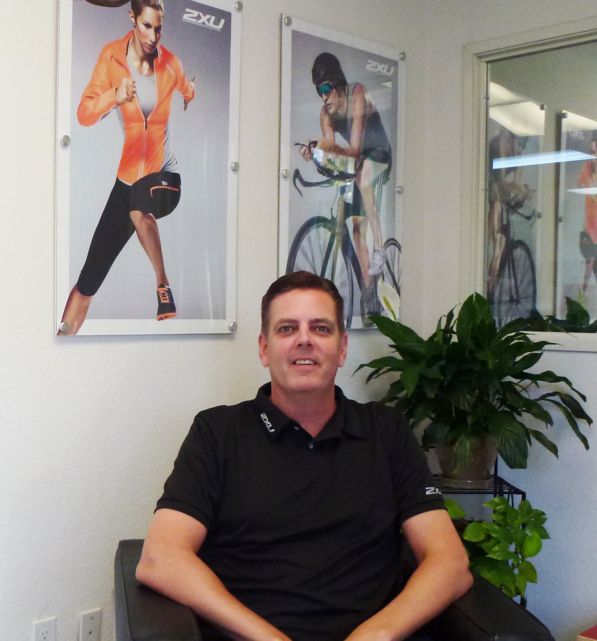 2XU USA's new president, Scott Taylor.