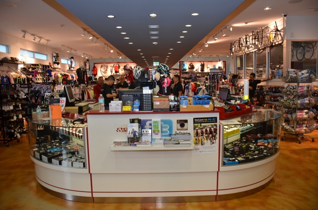 Cycle World Miami does 60% of its business with foreign visitors. That's one reason the store is packed with inventory, while also being nicely merchandised.