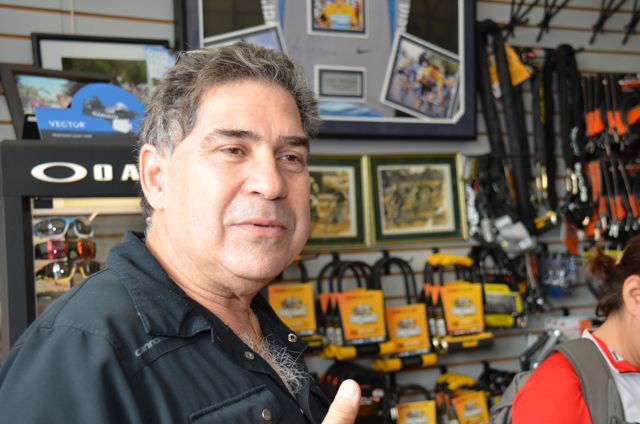 Jack Ruiz grew up in the business, opening Miami Beach Bicycle Center when he was 19 years old. The former road racer hopes to keep the business--around since 1977-- in the family with sons Danny and Alex taking over the shop. 