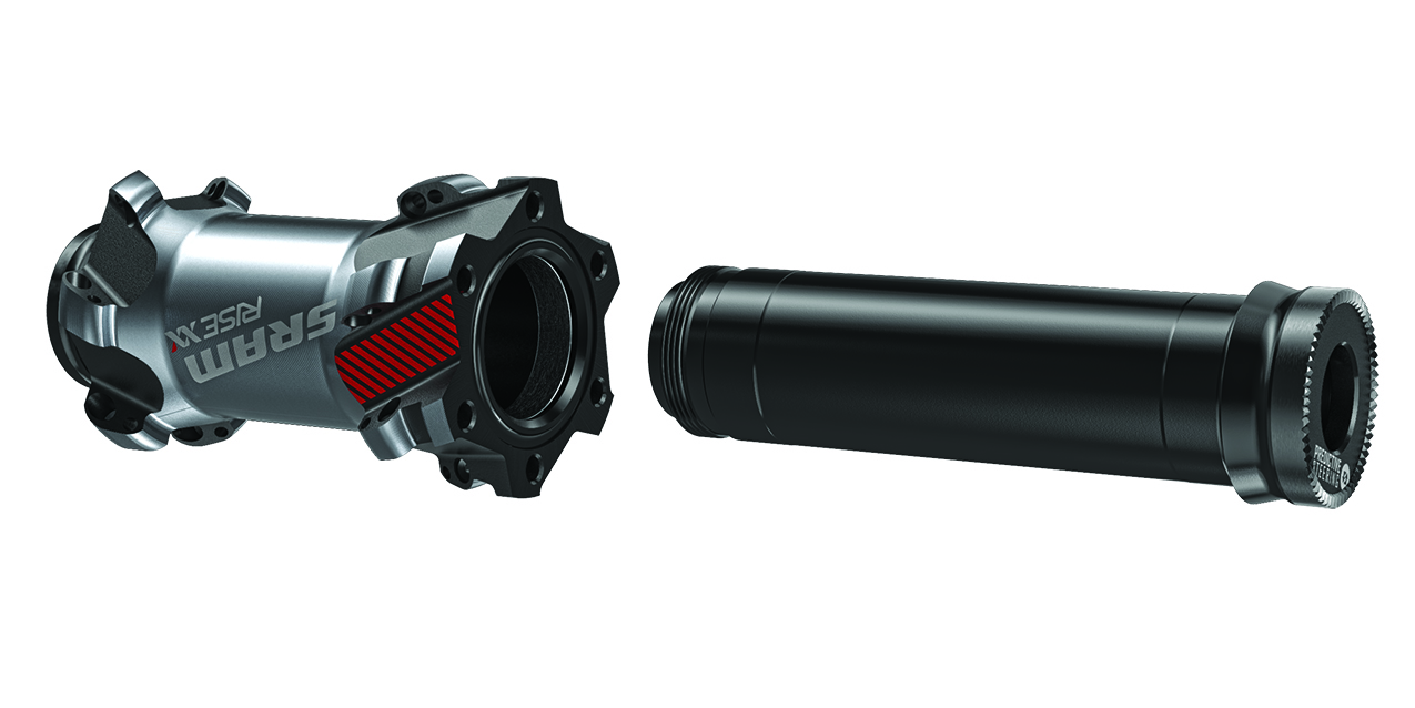 The Predictive Steering hub axles are 110 millimeters wide.