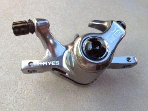 Photo: Prototype of Hayes Components’ CX Pro cyclocross disc caliper. 
