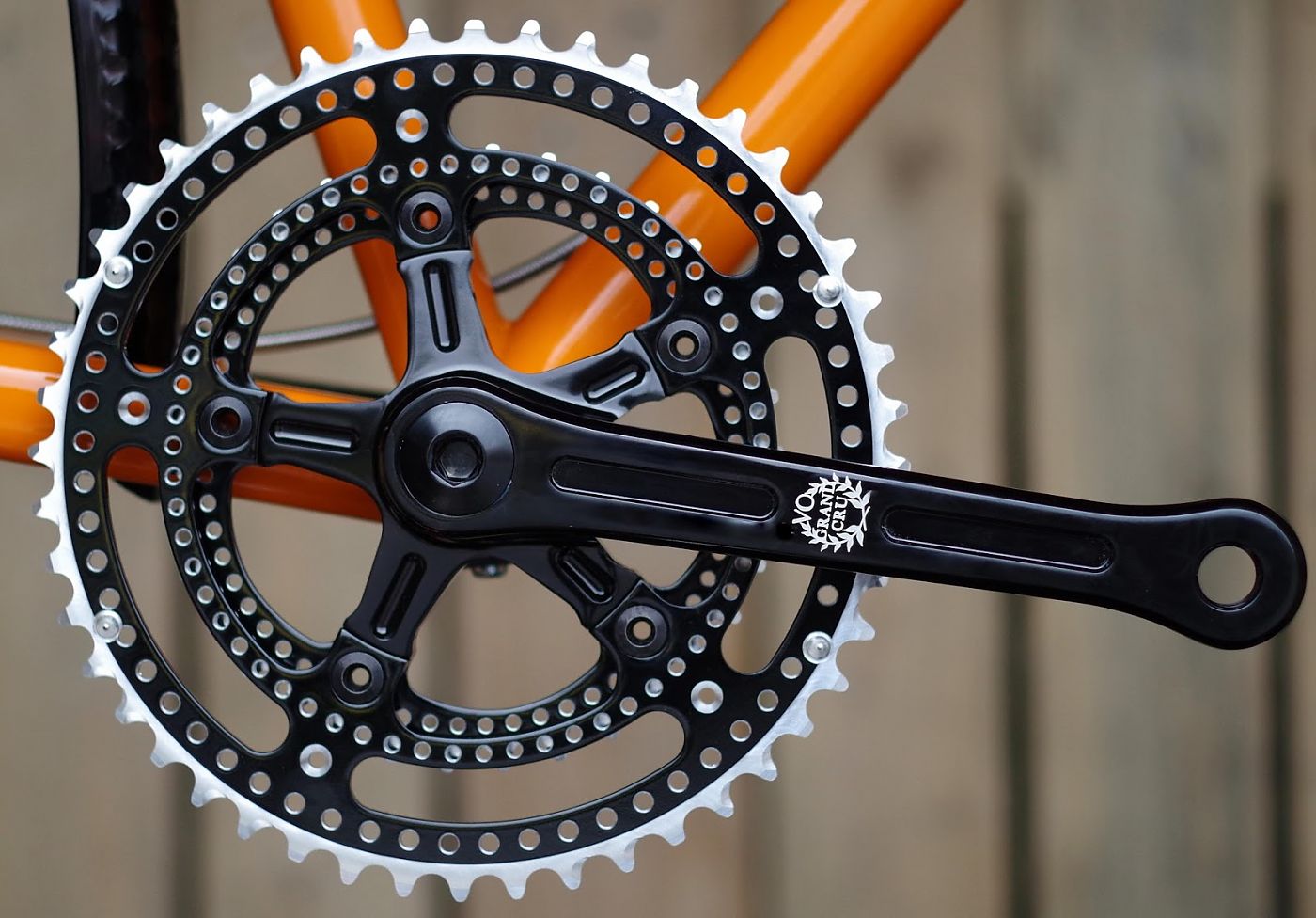 Velo Orange offers Drillium crankset in black finish Bicycle Retailer
