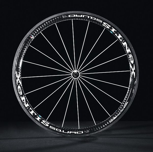 Photo: The full range includes road and mountain bike wheels, with rim depths from 25 to 75 mmm.. 