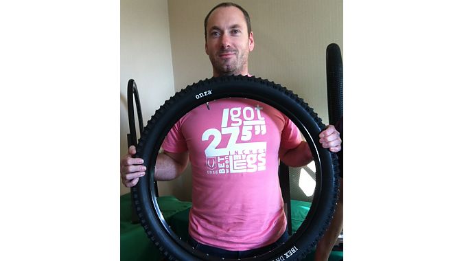 Tire and suspension makers were proud of their 650b offerings. Tire and suspension makers were proud of their 650b offerings.