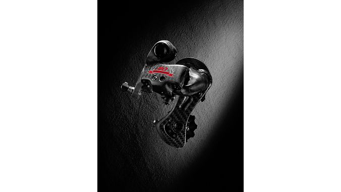 Campagnolo 80th anniversary rear derailleur. Campagnolo 80th anniversary rear derailleur.
