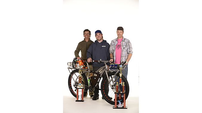 Moots won the People's Choice Award with this IMBA trail maintenance bike. Moots won the People's Choice Award with this IMBA trail maintenance bike.