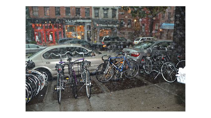Waiting out the cloudburst at Brespoke