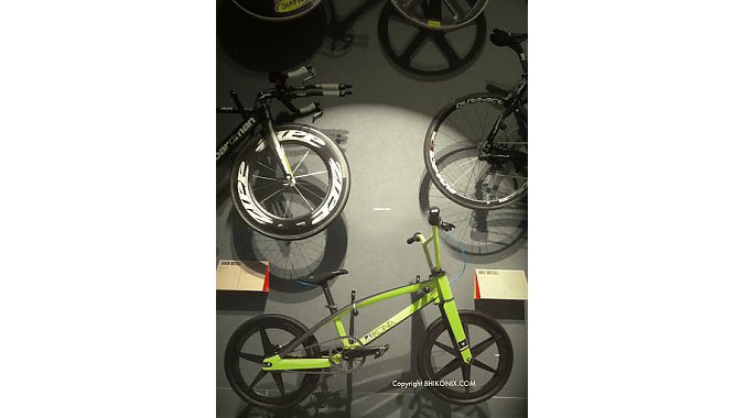 Haro's new Ikonic bike shown at a London design show.