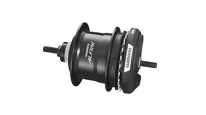 The Alfine internal hub is available in 8- and 11-speed.