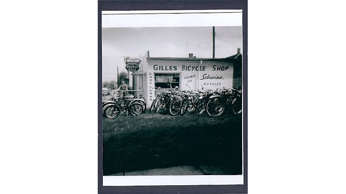 The original Gilles Bicycle Shop