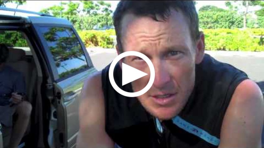 Lance Armstrong's Core Temperature - Day 2
