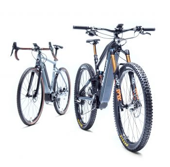 The Van Dessel Passepartout gravel bike and Captain Shred e-MTB.