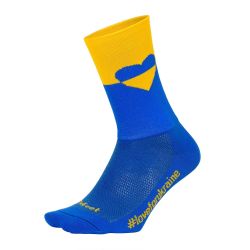 DeFeet is selling a sock to benefit a Ukraine orphanage.