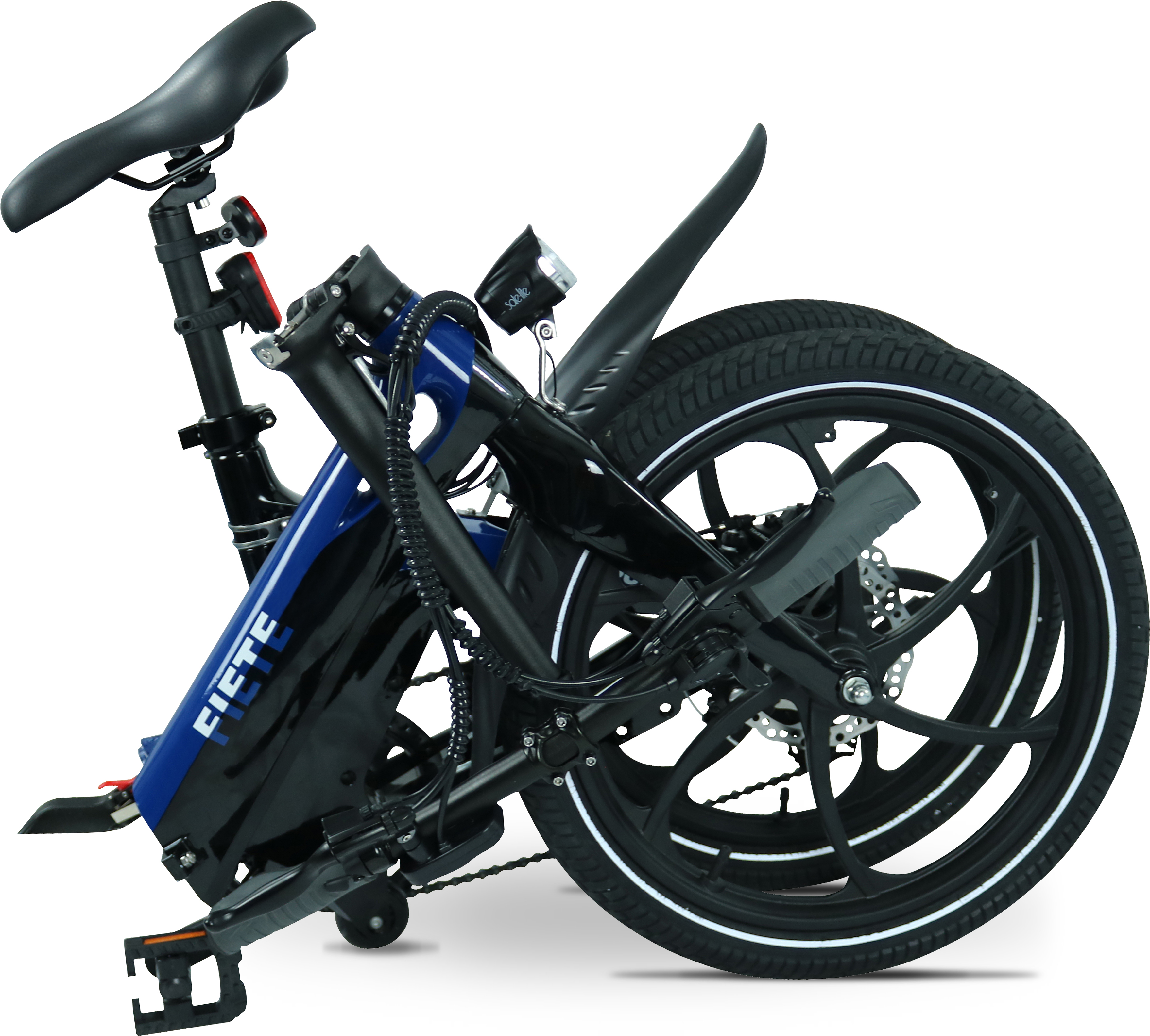 Blaupunkt's folding e-bike model.