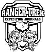 The Ranger Trek shield trademark drawing.