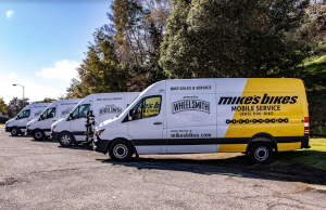 Mike's Bikes fleet launched this year. 