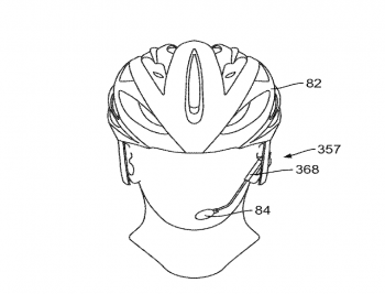 SRAM's patent also mentions a helmet-mounted voice-controlled shifter.