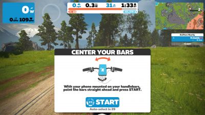 Zwift's new FutureWorks steering feature works with a mobile app — or a new smart bike. 