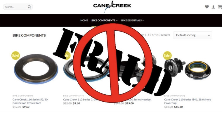 Phony website lists Cane Creek Wolf Tooth Whisky components