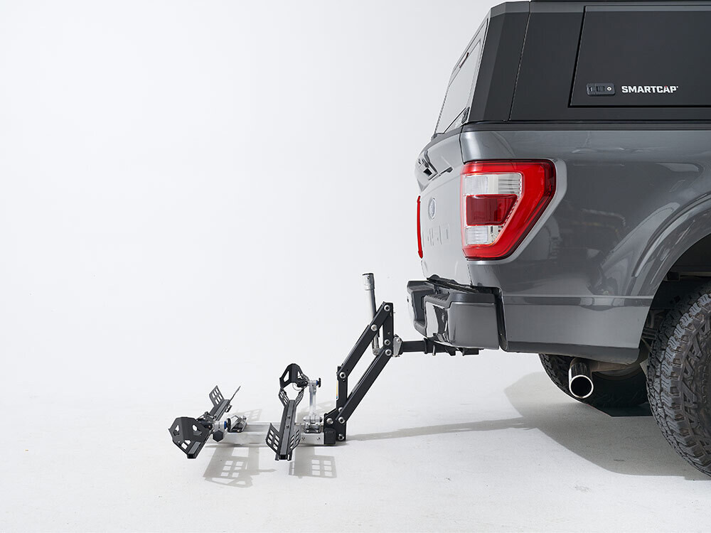 Suweeka's Bike Lifter rack designed for easy e-bike loading and ...