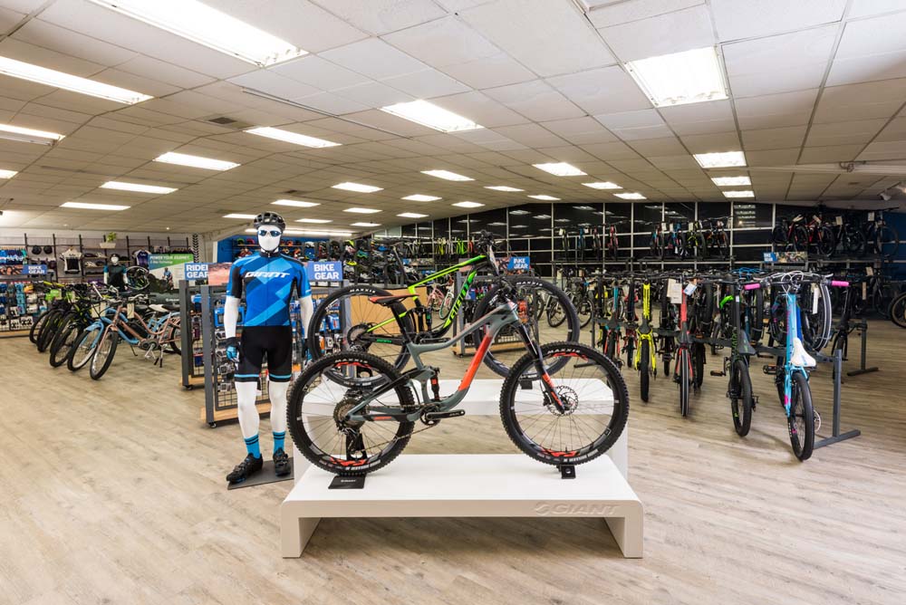 Southern California retailer remodels 2 locations with Giant Bicycle