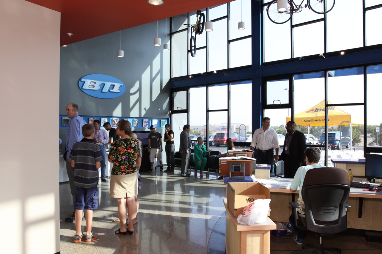 BTI holds grand opening for new Santa Fe headquarters Bicycle