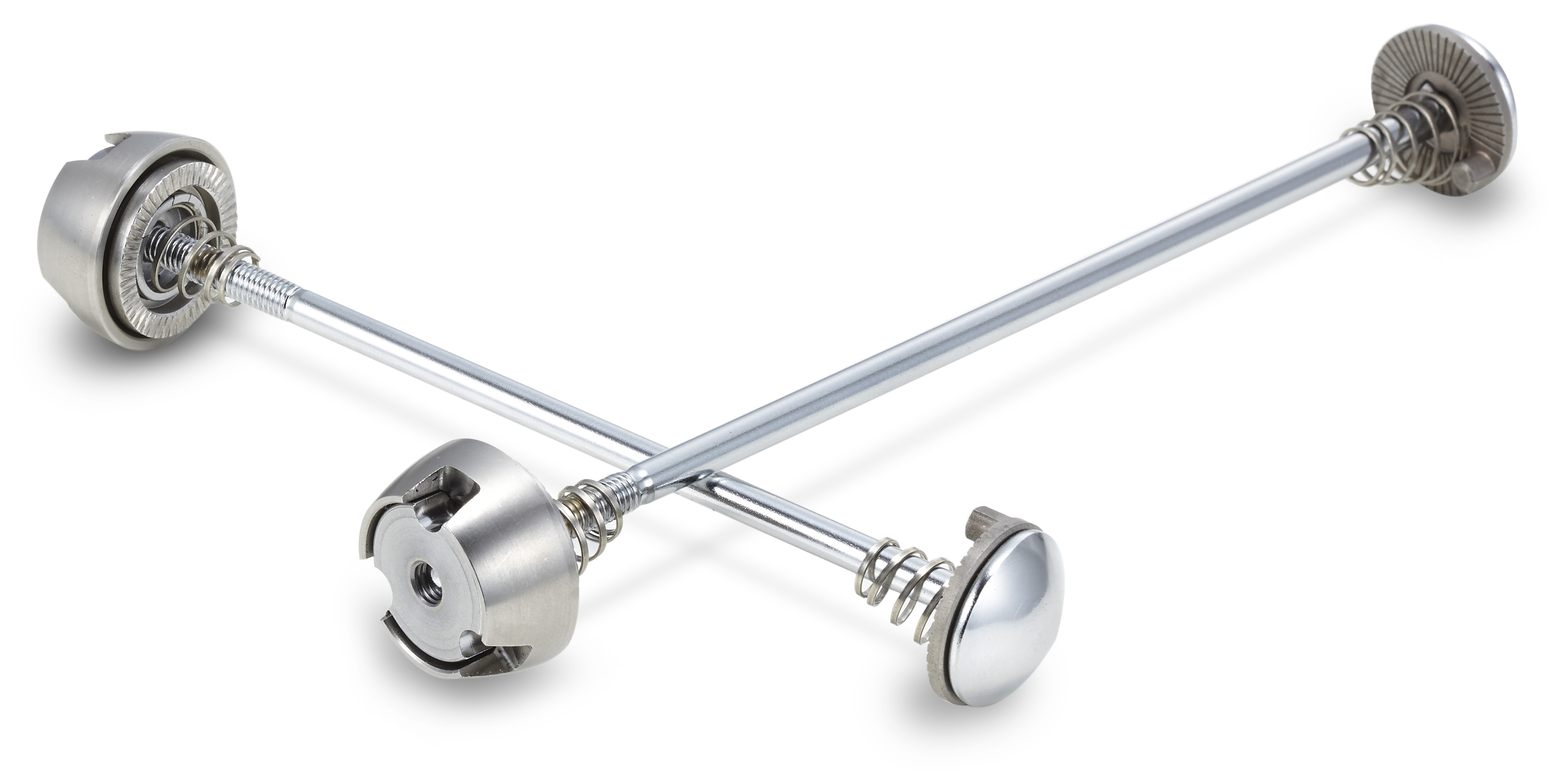 Locking sales wheel skewers