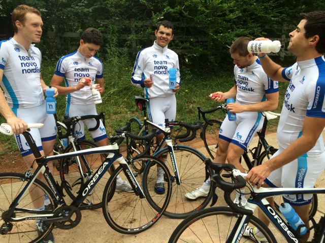 novo nordisk bike team