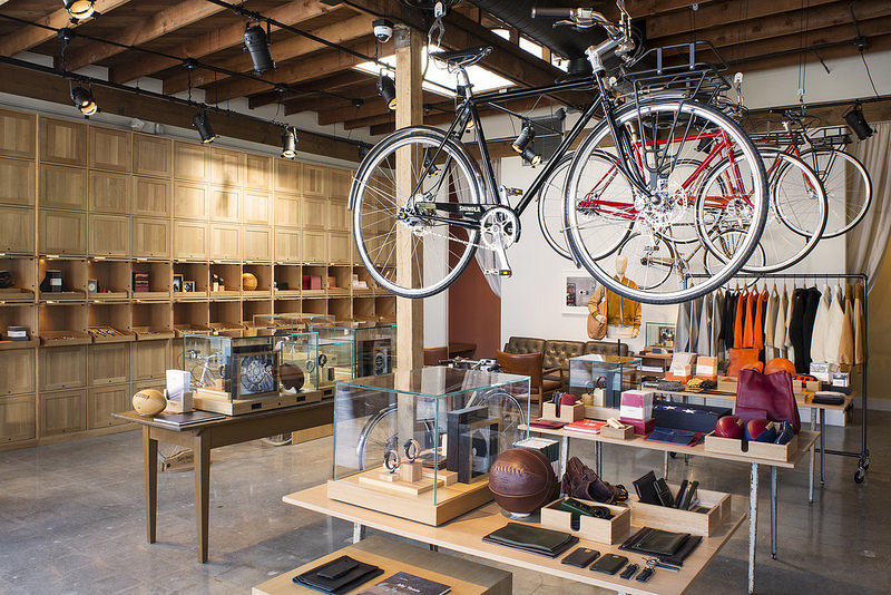 shinola opens first west coast store bicycle retailer company wall calendar design