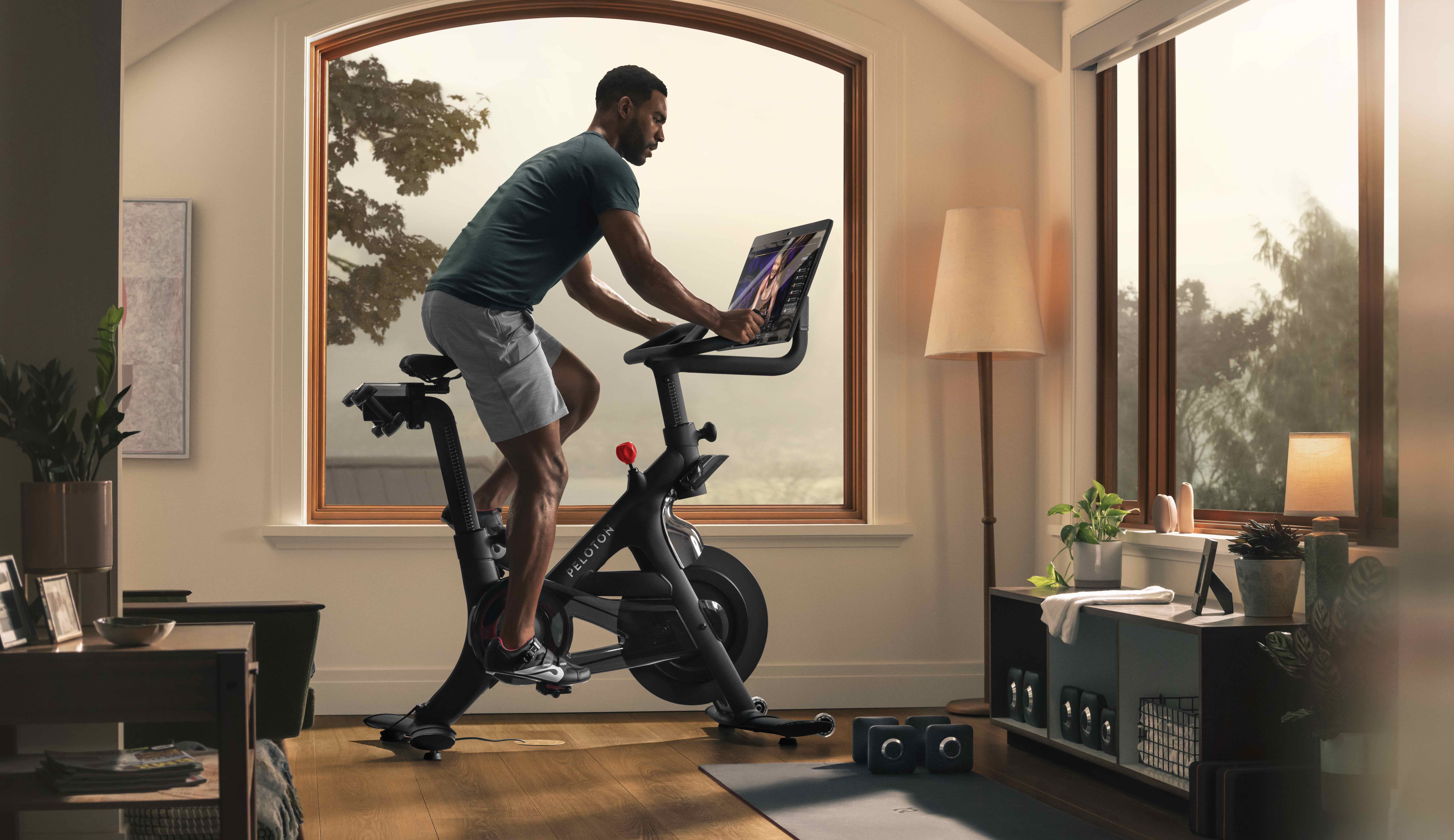 Peloton delivered on sale early