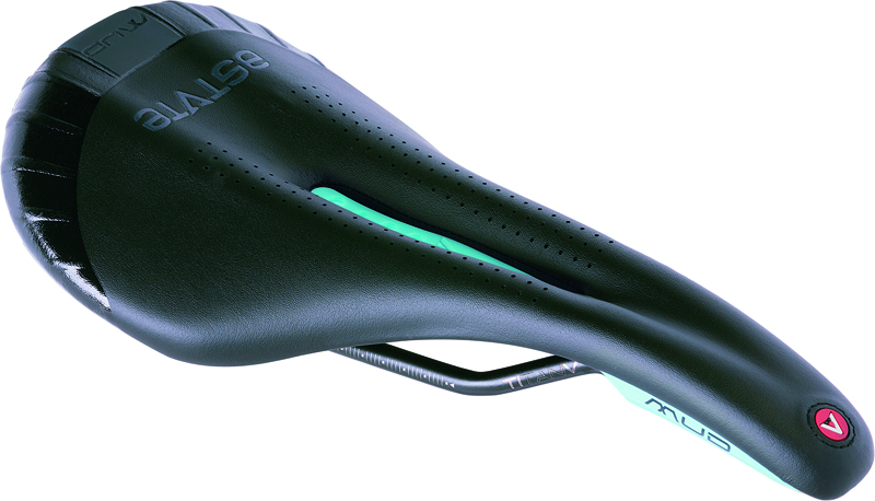Astute’s new Mud Line saddle was designed for long days on rough terrain. 
