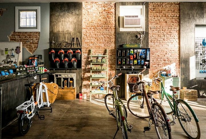 Bicycle shops in area outlet