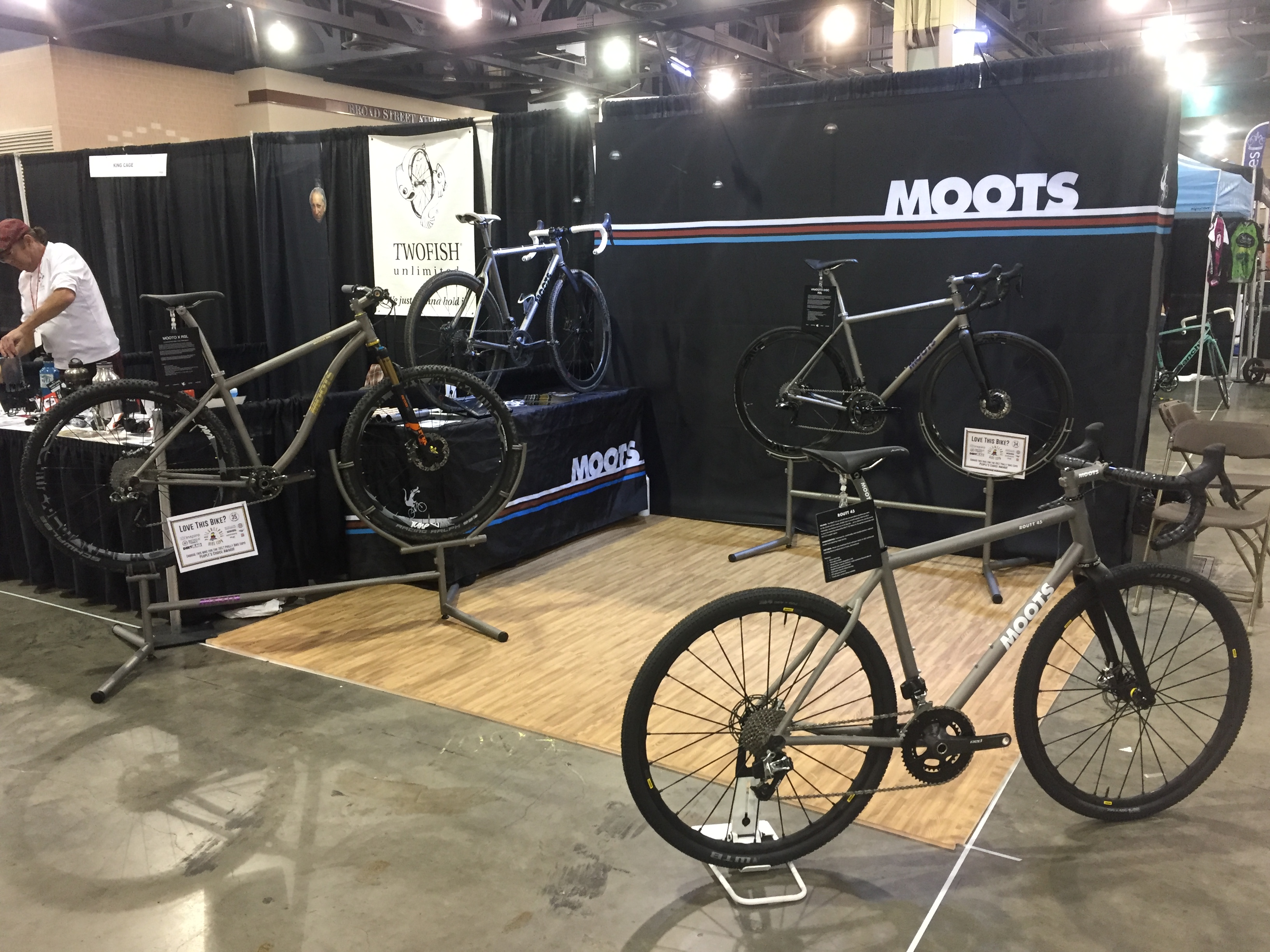 Moots attended its first Philly show. 