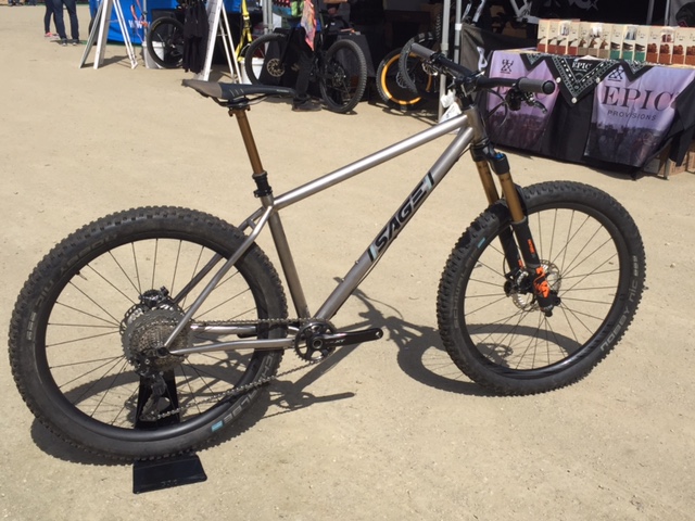 Handmade in Portland: Sage's Flow Motion hardtail.