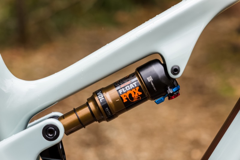 The new Fox FLOAT shock is lighter and more compact than the FLOAT X.
