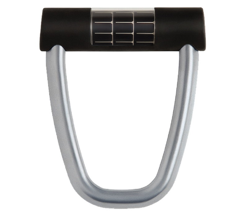 The Ellipse smart bike lock.