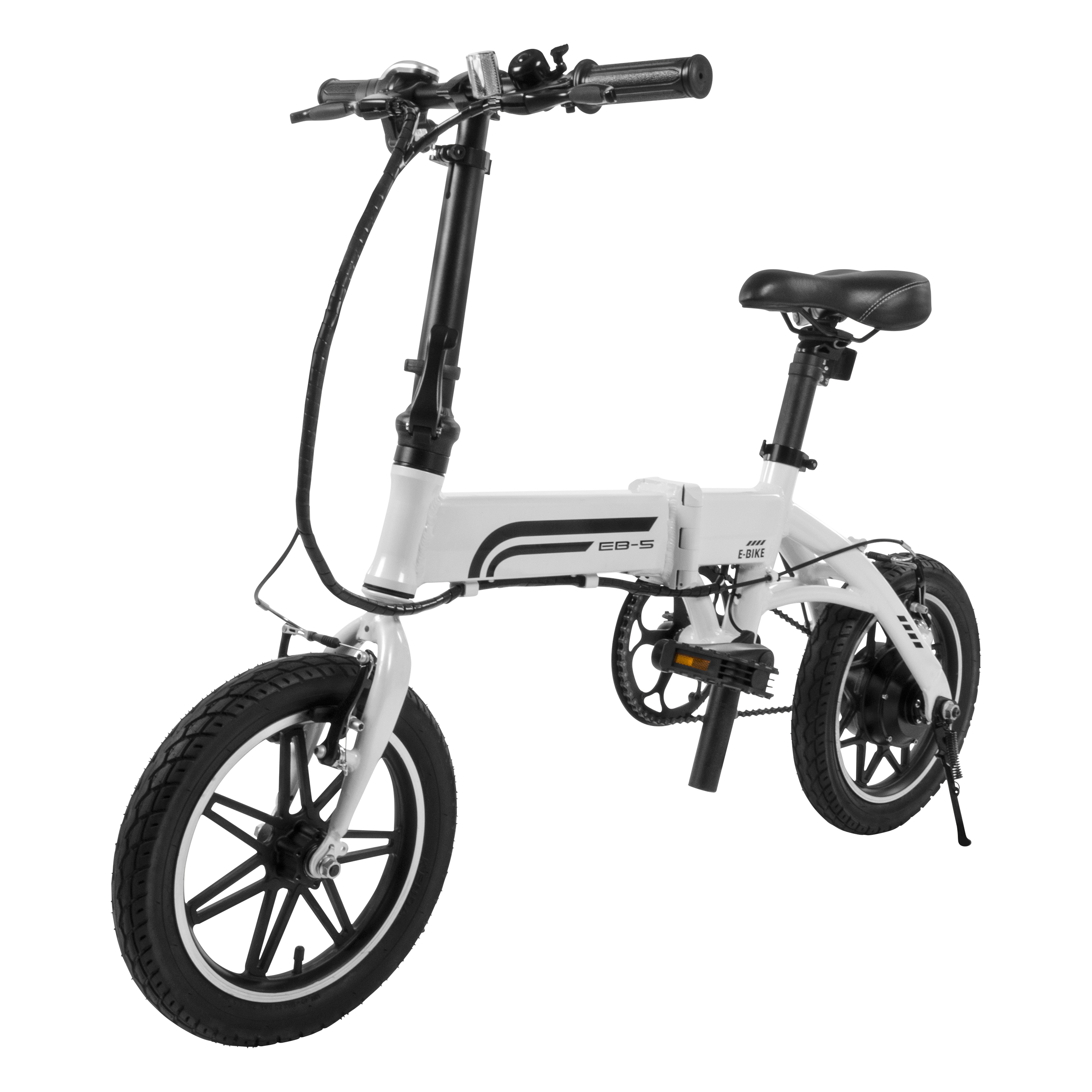 The EB-5 is a folding e-bike.