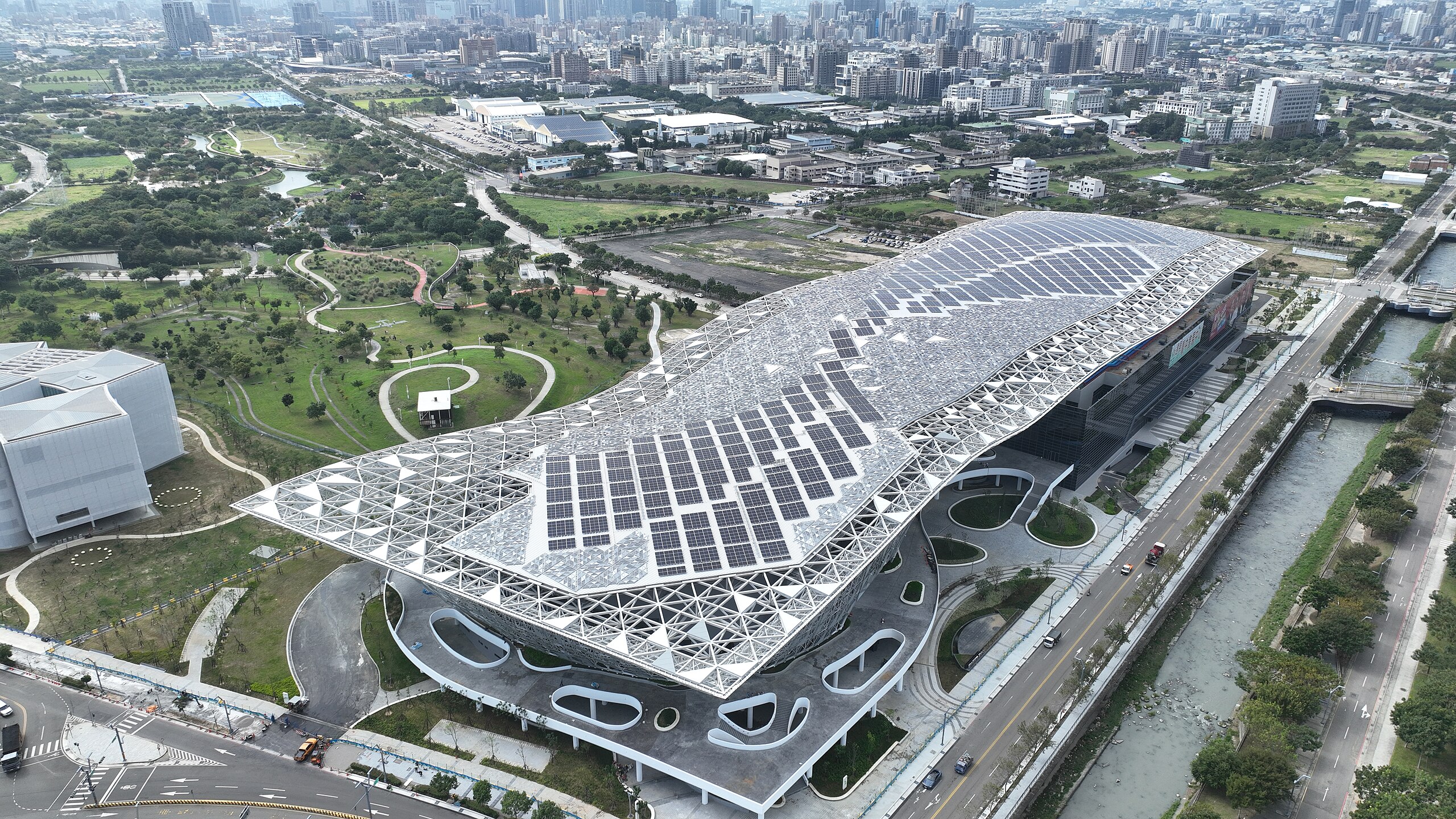 Taichung's new convention center. Copyright: Taichung City Government, used with permission. 
