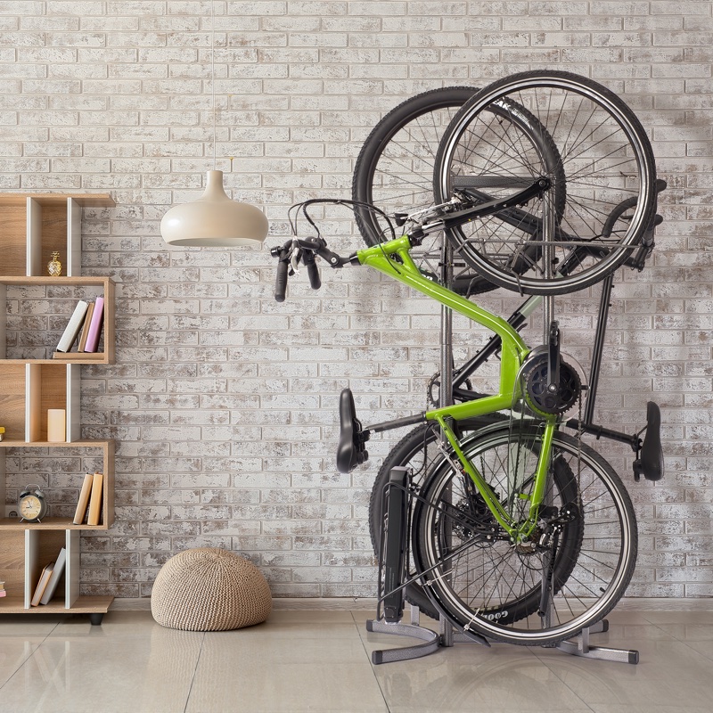 Motorized cheap bike storage