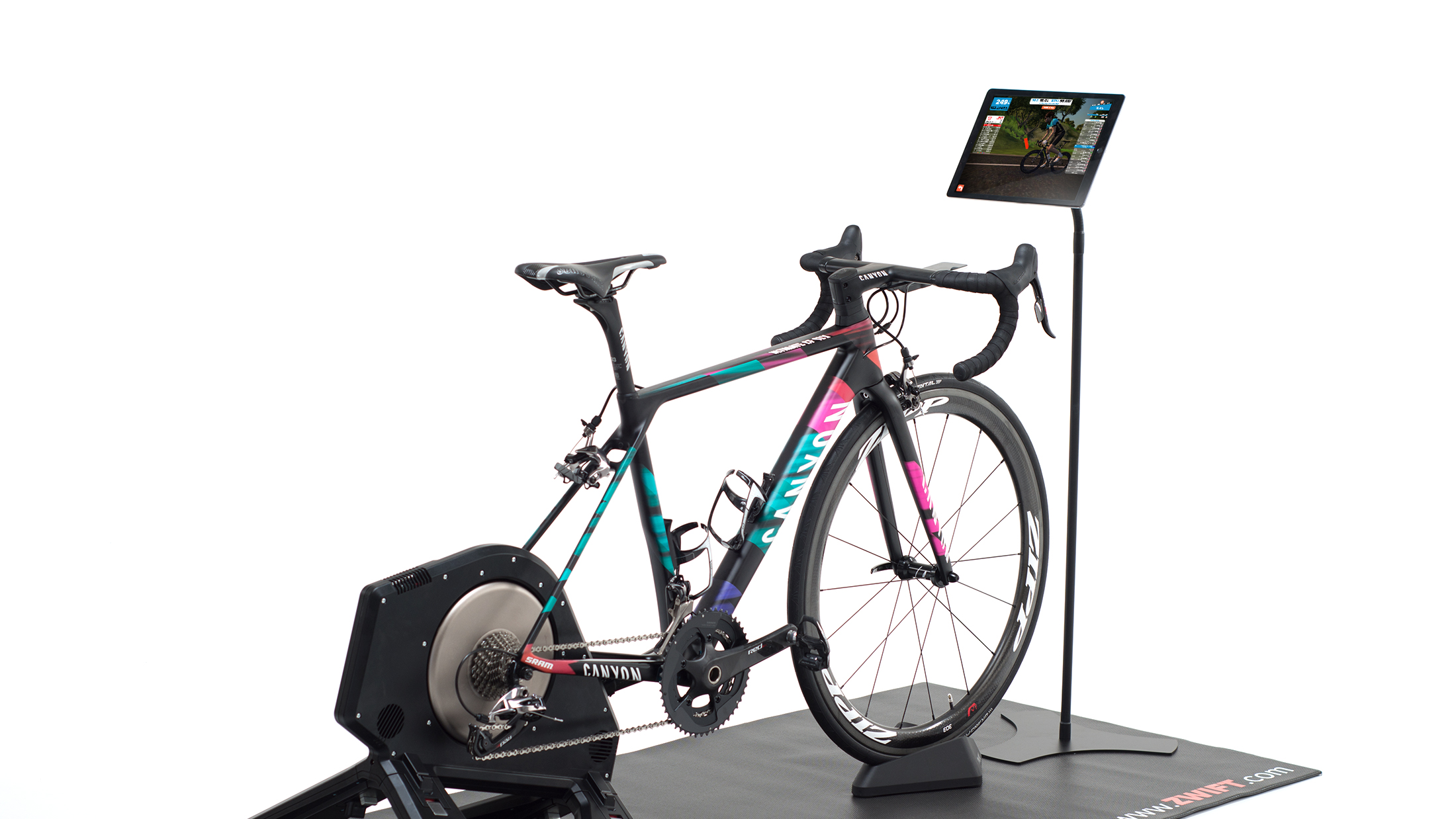 zwift bicicletta