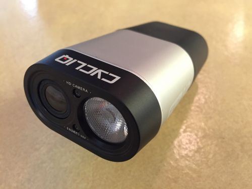 Fly12 LED headlight and HD video camera