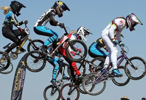 USAC press photo from the 2020 BMX National Championships.