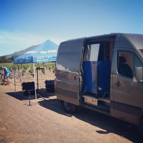 The Civic Cyclery van at an event this year.