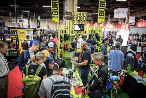 A scene from the 2017 Interbike show. 