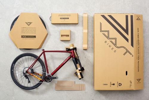 VAAST Bikes is using 100% recyclable packaging. 