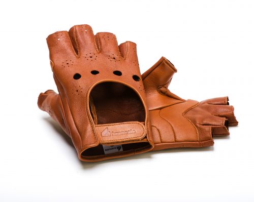 Brancale's handmade leather cycling gloves sell for $180.