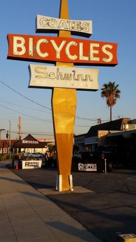 Historic Coates Cyclery opened in 1934 in Pomona, California.