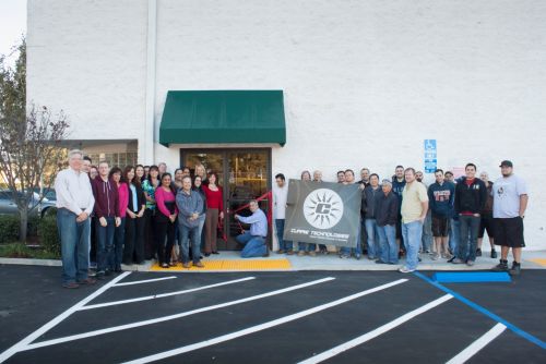 Ribbon cutting at Currie's new facility in Simi Valley